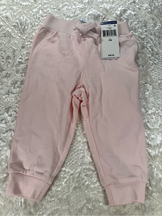 Ralph Lauren Other - NWT Ralph Lauren Light Pink Baby Cotton Joggers